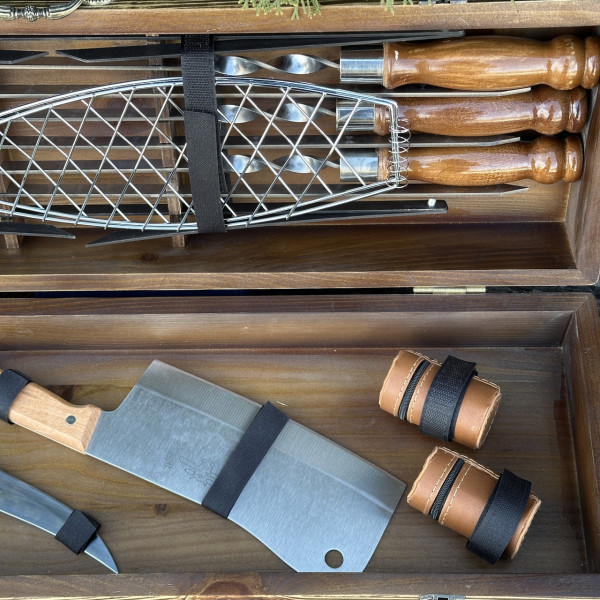 Подарунковий набір Mzavod Майстер BBQ світла текстура