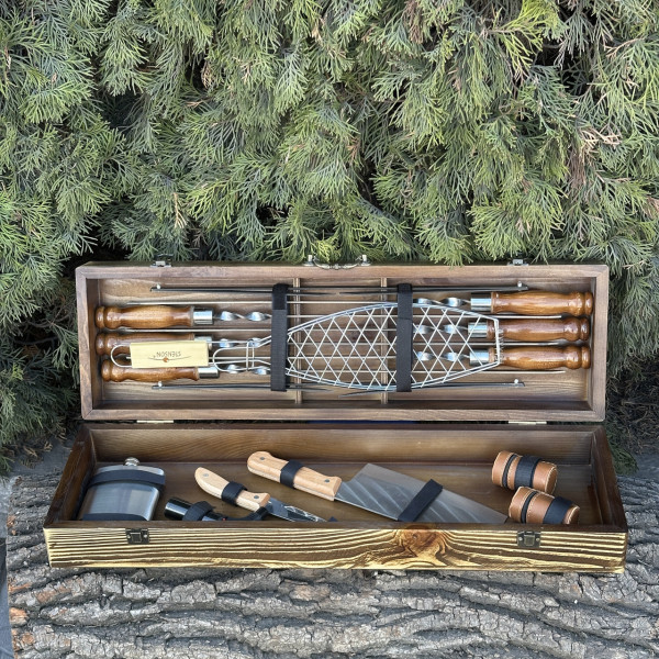 Подарунковий набір Mzavod Майстер BBQ світла текстура