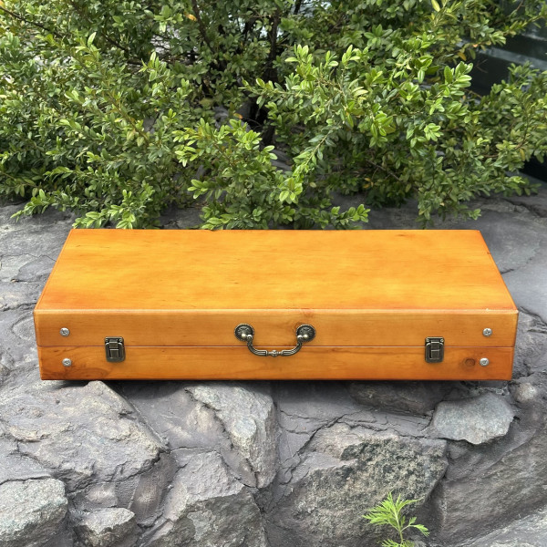 Подарунковий набір Mzavod Пікнік кейс-столик світлий