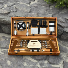 Подарунковий набір Mzavod Пікнік кейс-столик світлий