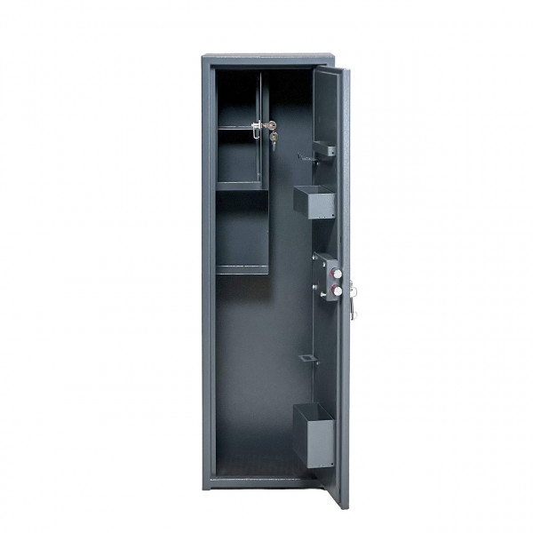 Сейф збройовий ШОС-1000, антрацитово-сірий