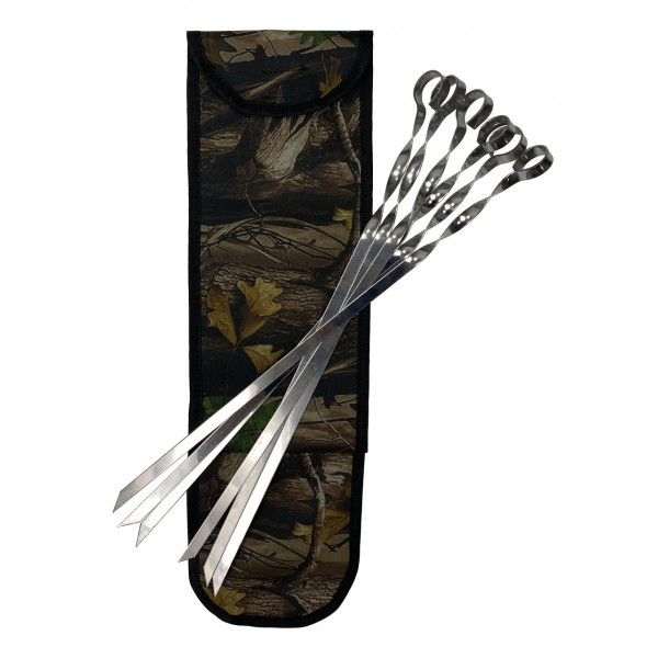 Шампур Mzavod сталевий 470х10х1.5мм