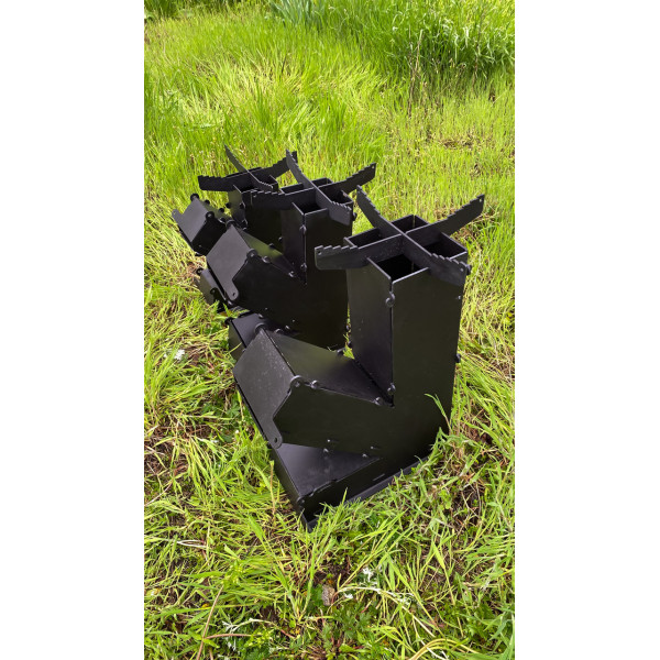 Турбопіч Mzavod 20.5х8.5х29см 2мм мала