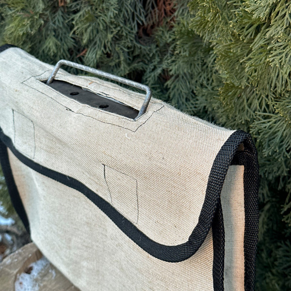 Чохол Mzavod для мангалу Пегас на 6 шампурів білий