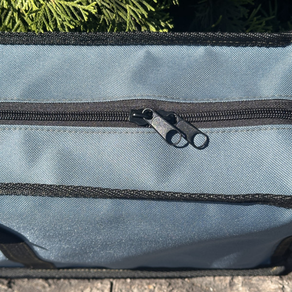 Чохол-сумка для подарункового набору шампурів середній сірий