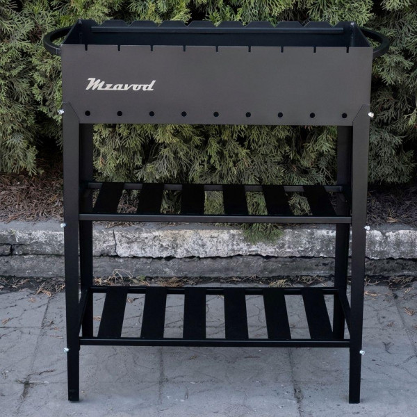 Мангал Mzavod Еней на 9 шампурів 3мм на ніжках