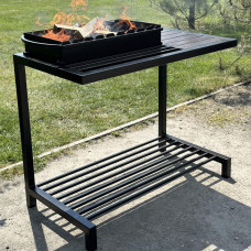 Мангал Mzavod Локі на 9 шампурів 4мм в стилі LOFT