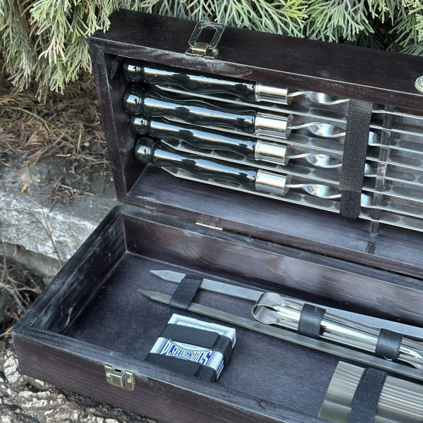 Подарунковий набір Mzavod Козак чорний