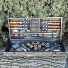 Подарунковий набір Mzavod Магнат темна текстура