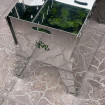 Розбірний мангал Mzavod Фенікс із нержавіючої сталі на 8 шампурів 2мм