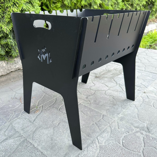 Розбірний мангал Mzavod Фенікс на 6 шампурів 3мм