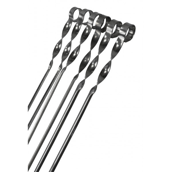 Шампур Mzavod сталевий кутовий 560х12х1.5мм