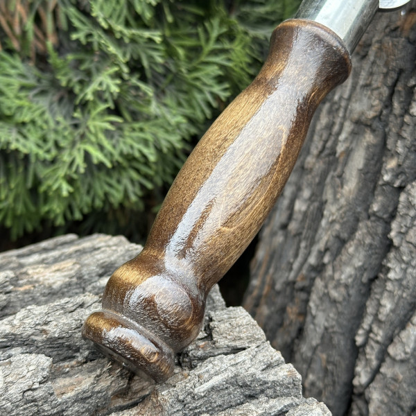 Вилка Mzavod з дерев'яною ручкою для зняття м'яса 280х3мм ретро