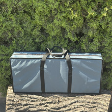 Чохол-сумка для подарункового набору шампурів великий сірий