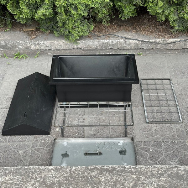 Коптильня Mzavod Ісіда на 39л 1.5мм