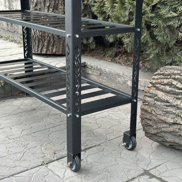 Мангал-барбекю Mzavod Геліос на 15 шампурів 4мм