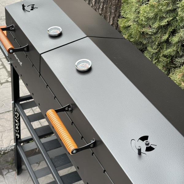 Мангал-барбекю Mzavod Геліос на 15 шампурів 4мм