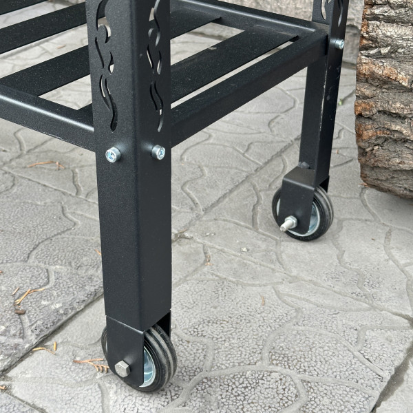 Мангал-барбекю Mzavod Геліос на 15 шампурів 4мм