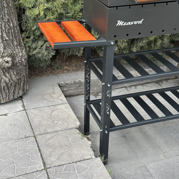 Мангал-барбекю Mzavod Геліос на 15 шампурів 4мм