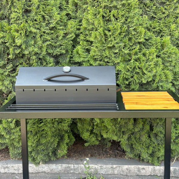 Мангал-барбекю Mzavod Локі на 9 шампурів 4мм в стилі LOFT