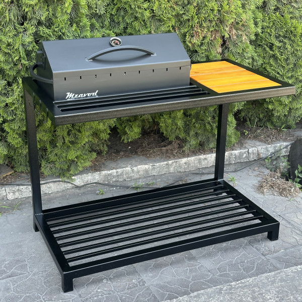 Мангал-барбекю Mzavod Локі на 9 шампурів 4мм в стилі LOFT