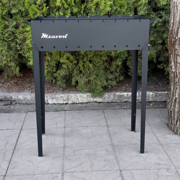 Мангал Mzavod Еней на 9 шампурів 4мм на ніжках