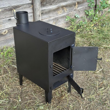 Піч-буржуйка 3мм з варильною поверхнею