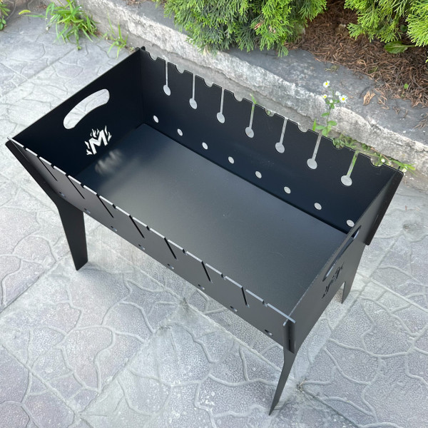 Розбірний мангал Mzavod Фенікс на 8 шампурів 2мм