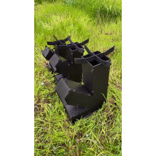 Турбопіч Mzavod 25х10х36см 3мм середня