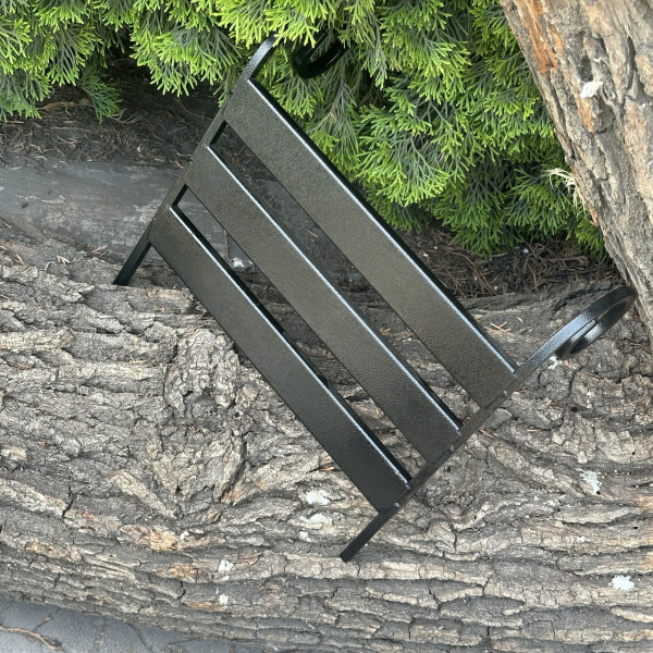 Бічна полиця Mzavod для мангалу Зевс на 12 шампурів металева