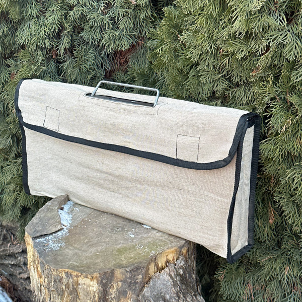 Чохол Mzavod для мангалу Пегас на 10 шампурів білий