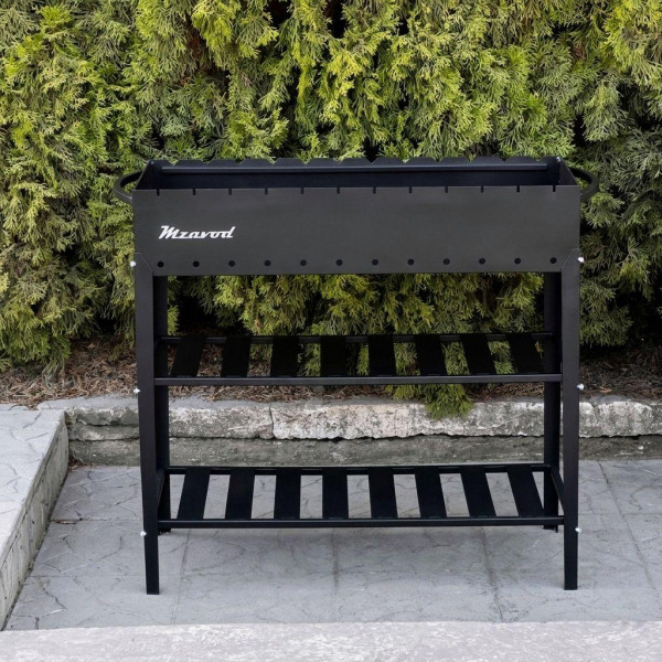 Мангал Mzavod Еней на 12 шампурів 3мм на ніжках