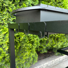 Мангал Mzavod Одін на 9 шампурів 4мм в стилі LOFT