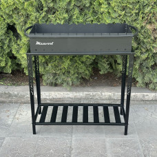 Мангал Mzavod Прометей на 12 шампурів 4мм на дровниці