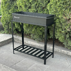 Мангал Mzavod Прометей на 12 шампурів 4мм на дровниці