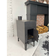 Піч-буржуйка 4мм з варильною поверхнею