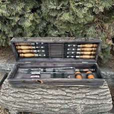 Подарунковий набір Mzavod Козак темна текстура