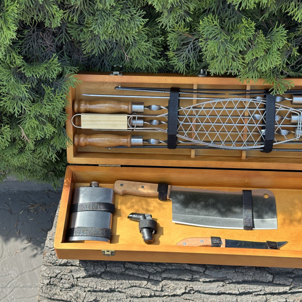 Подарунковий набір Mzavod Майстер BBQ світлий