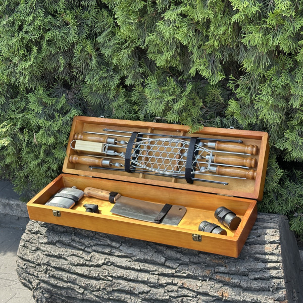 Подарунковий набір Mzavod Майстер BBQ світлий