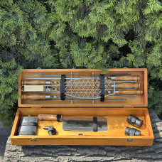 Подарунковий набір Mzavod Майстер BBQ світлий