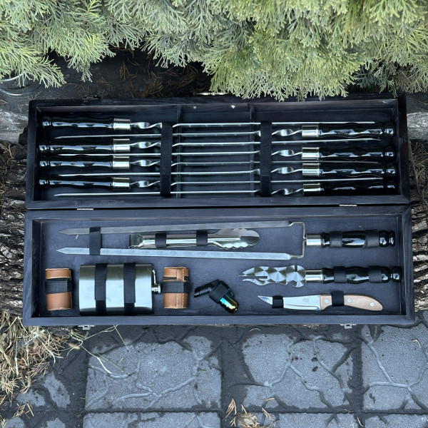 Подарунковий набір Mzavod Мисливець чорний