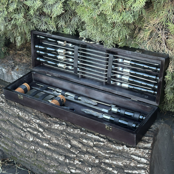 Подарунковий набір Mzavod Мисливець чорний