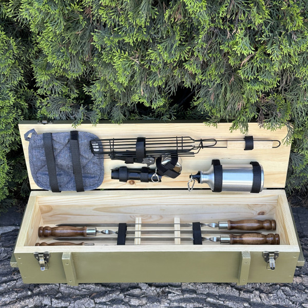 Подарунковий набір Mzavod Штурм оливковий