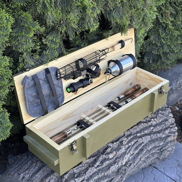 Подарунковий набір Mzavod Штурм оливковий