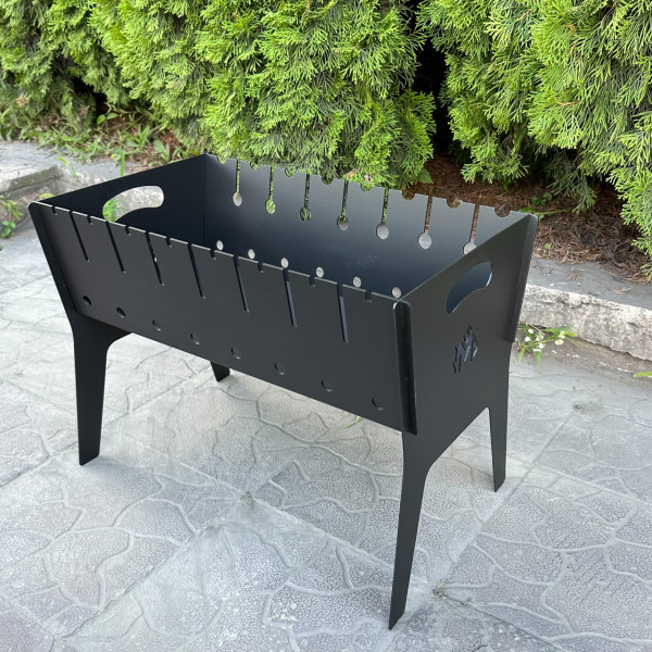 Розбірний мангал Mzavod Фенікс на 8 шампурів 3мм