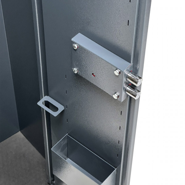 Сейф збройовий ШОС-1250, антрацитово-сірий