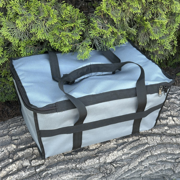 Чохол Mzavod для мангалу Тесей на 6 шампурів сірий