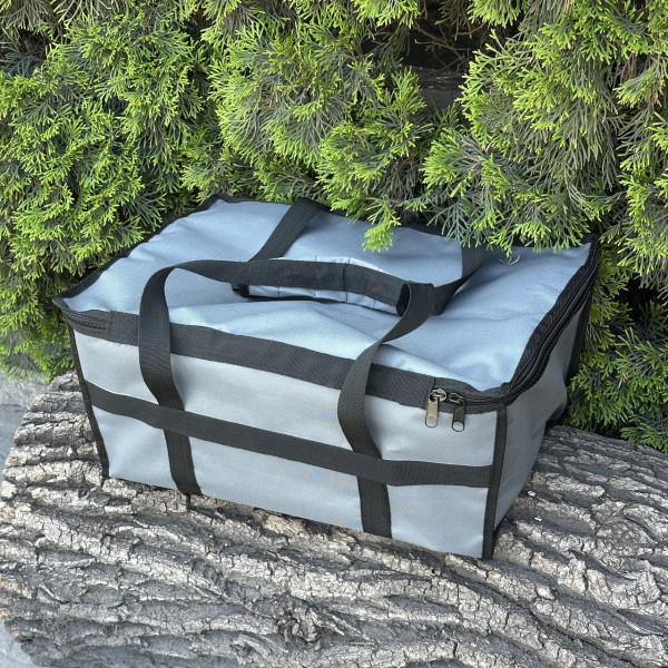 Чохол Mzavod для мангалу Тесей на 6 шампурів сірий