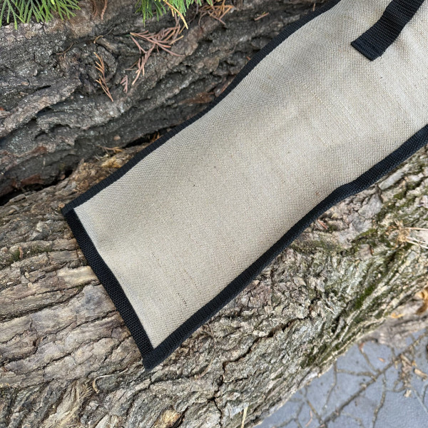 Чохол-сумка Mzavod із клапаном на липучці на 8 шампурів білий