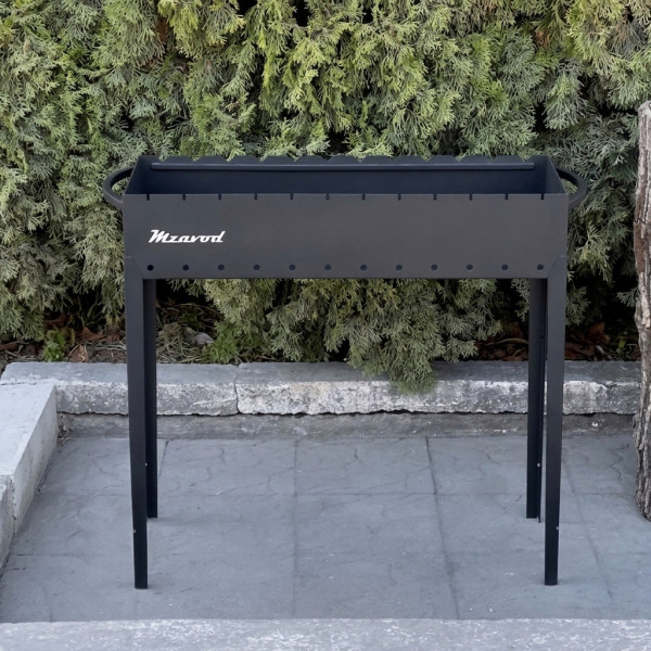 Мангал Mzavod Еней на 12 шампурів 4мм на ніжках